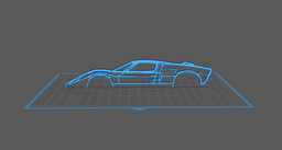 Ford - Falcon GT40 Wall Art 3d model