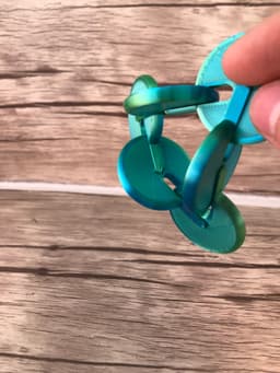 infinity circle fidget toy 3d model