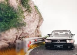 Mountain Road Diorama for Hot Wheels and 1:64 Cars & Figure 3d model