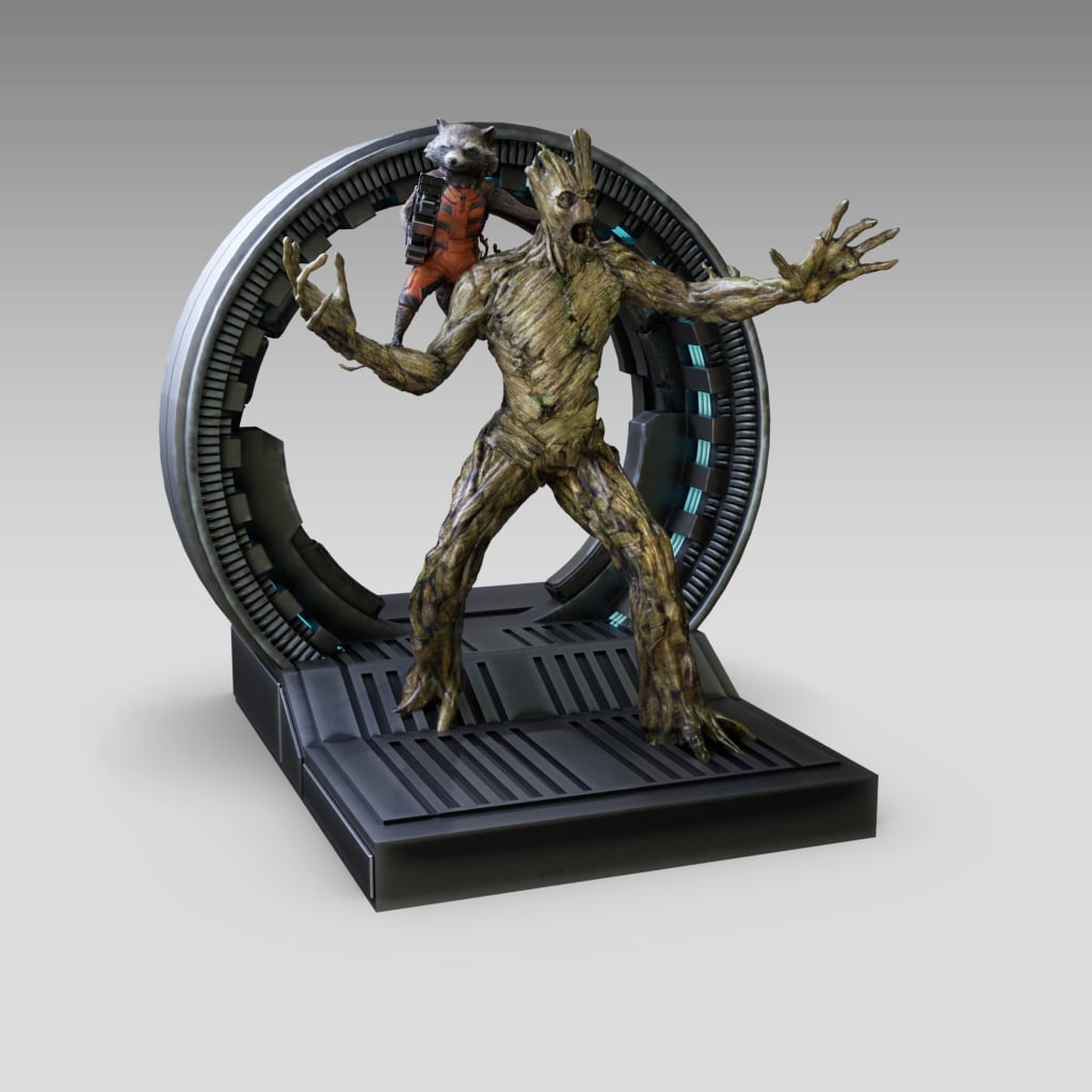 Groot Rocket 3d model