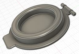 REPLACEMENT LID FOR TUPPERWARE SALT/PEPPER SHAKERS 3d model