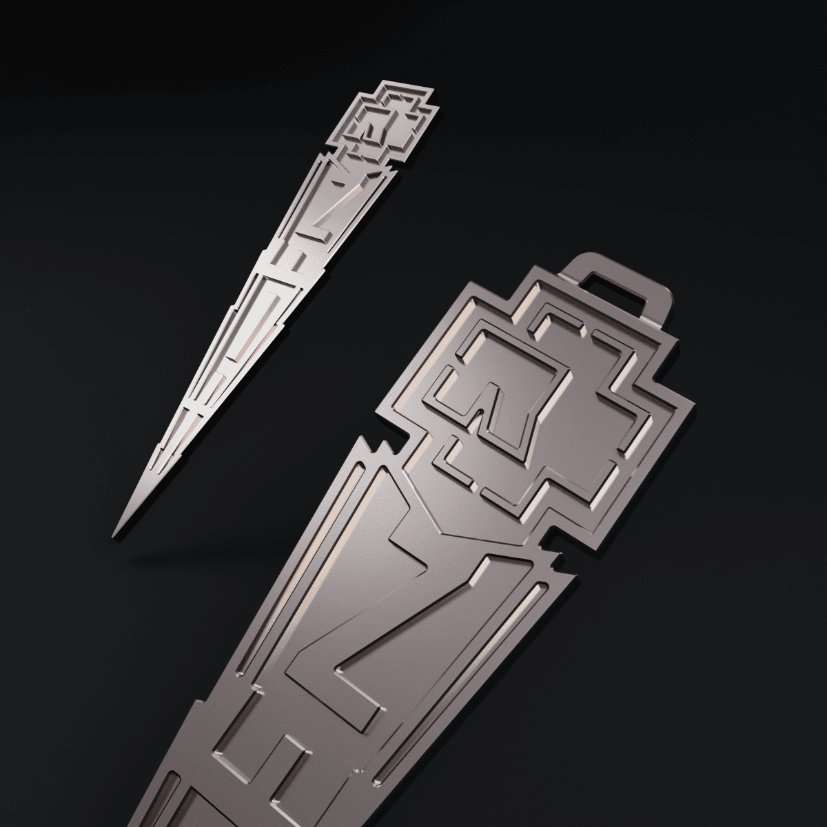Rammstein Zeitstrahl 3d model