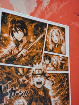 Naruto – Manga Style HueForge Wall Art.3mf 3d model