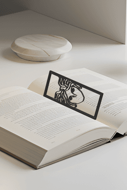 Medusa Bookmark, Gift Idea 3d model