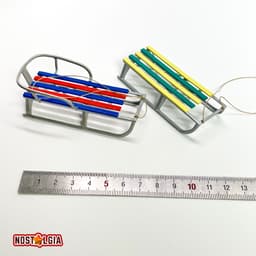 Vintage children's sledge 3d model
