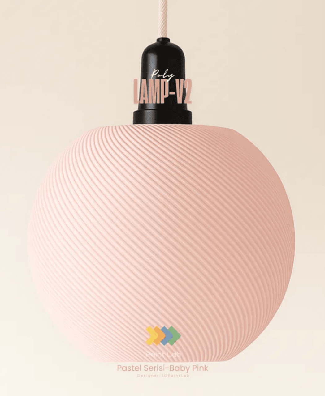 Poly-Lamp Shade V2 3d model