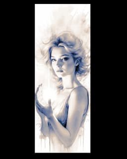Showing the Power and Light from within Her - Set of 3 Bookmarks 3d model