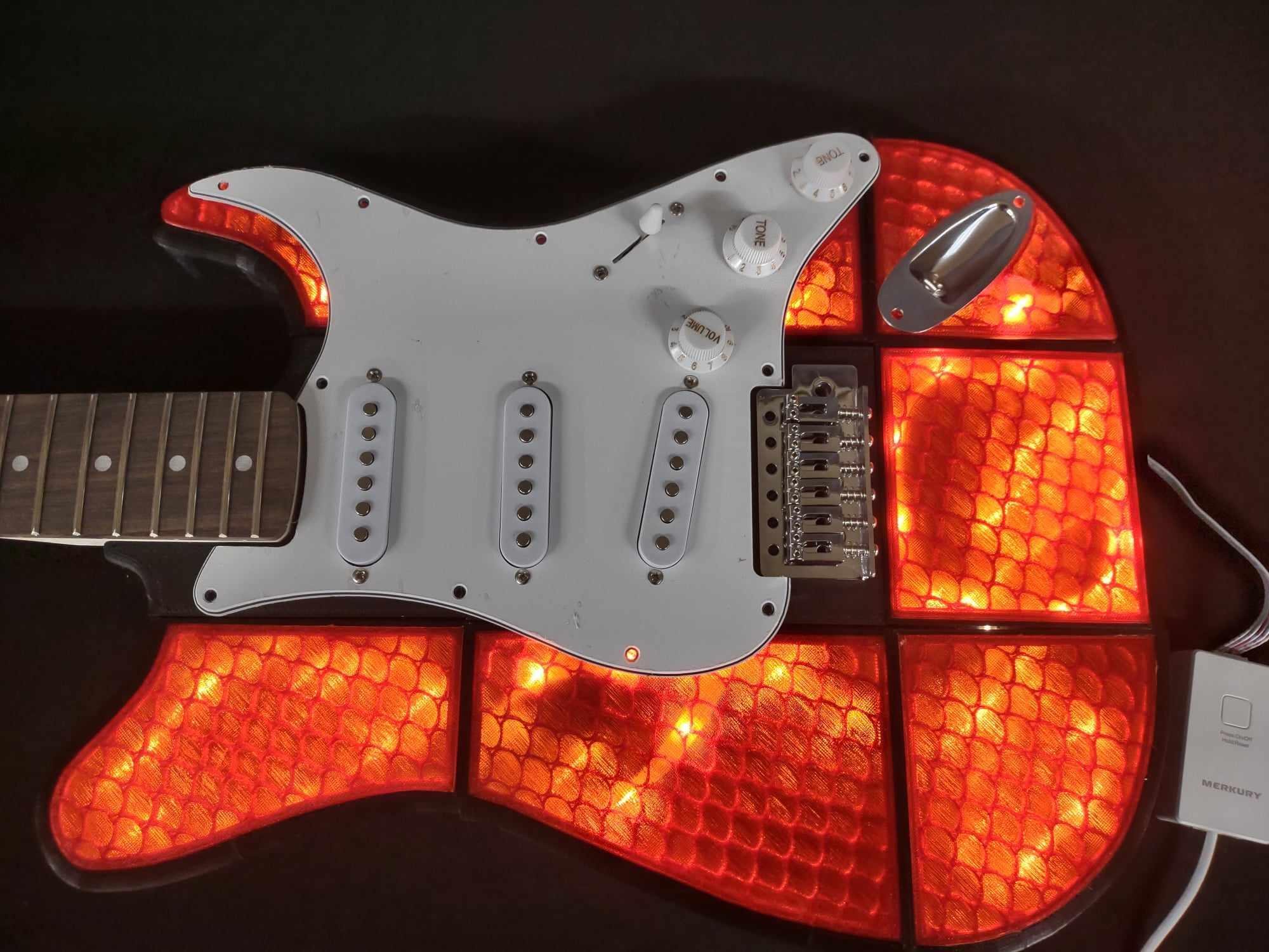 Guitar Insert Scales 3d model
