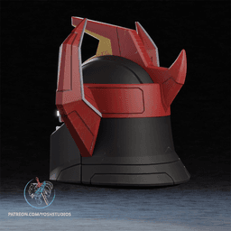 Zord Helmet 3D Printer File STL 3d model