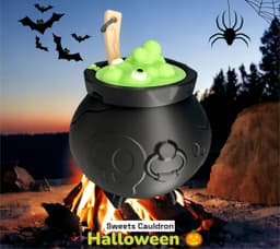 Black Cauldron for your Candies and sweets 3d model