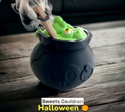 Black Cauldron for your Candies and sweets 3d model