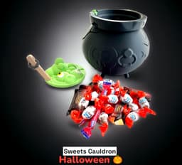 Black Cauldron for your Candies and sweets 3d model