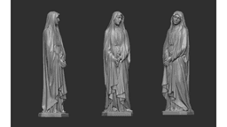 Our Lady Maria 3D Scanning STL Printable 3d model