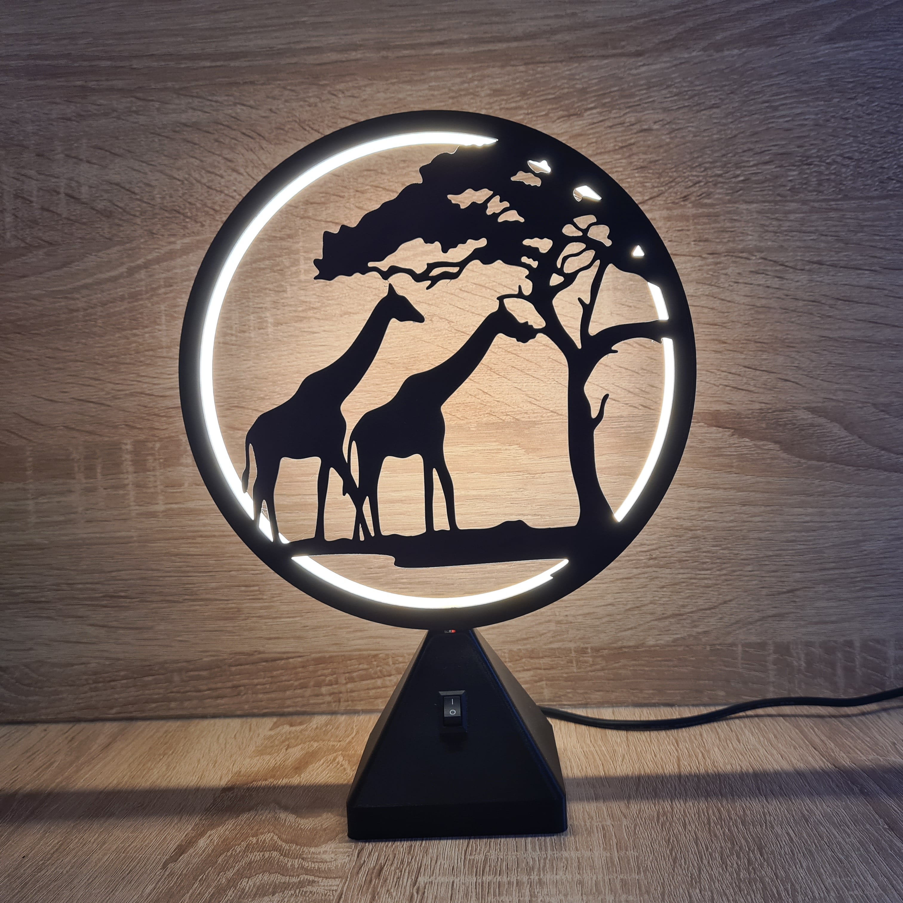LED Ring Lamp 3d model