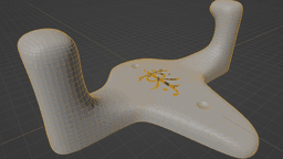Tolkien inspired Sword Hanger 3d model