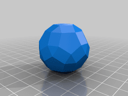 Voronoi Rhombicosidodecahedron (Test) 3d model