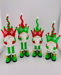 Elf Gnome -Long Legs 3d model