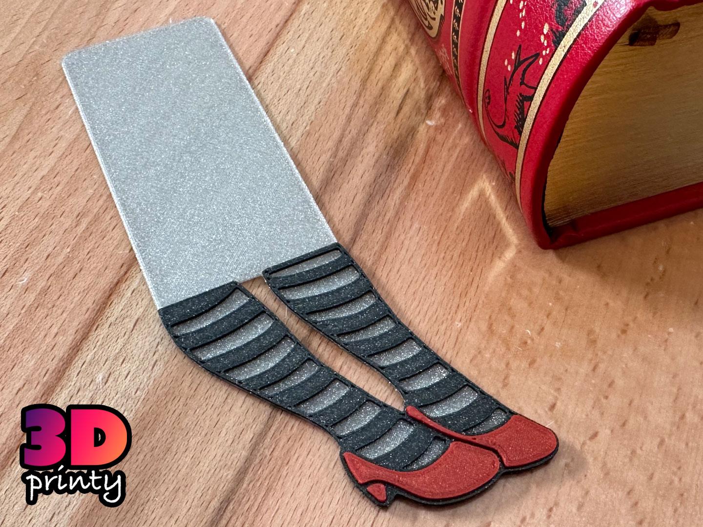 Wicked Accident Bookmark 3d model