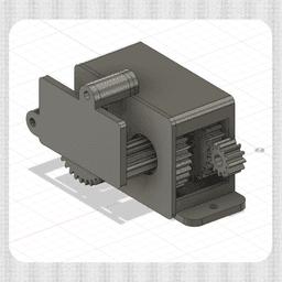 MULTI-STAGE COMPOUND GEARBOX 93:1 | HIGH TORQUE SPEED REDUCER 3d model