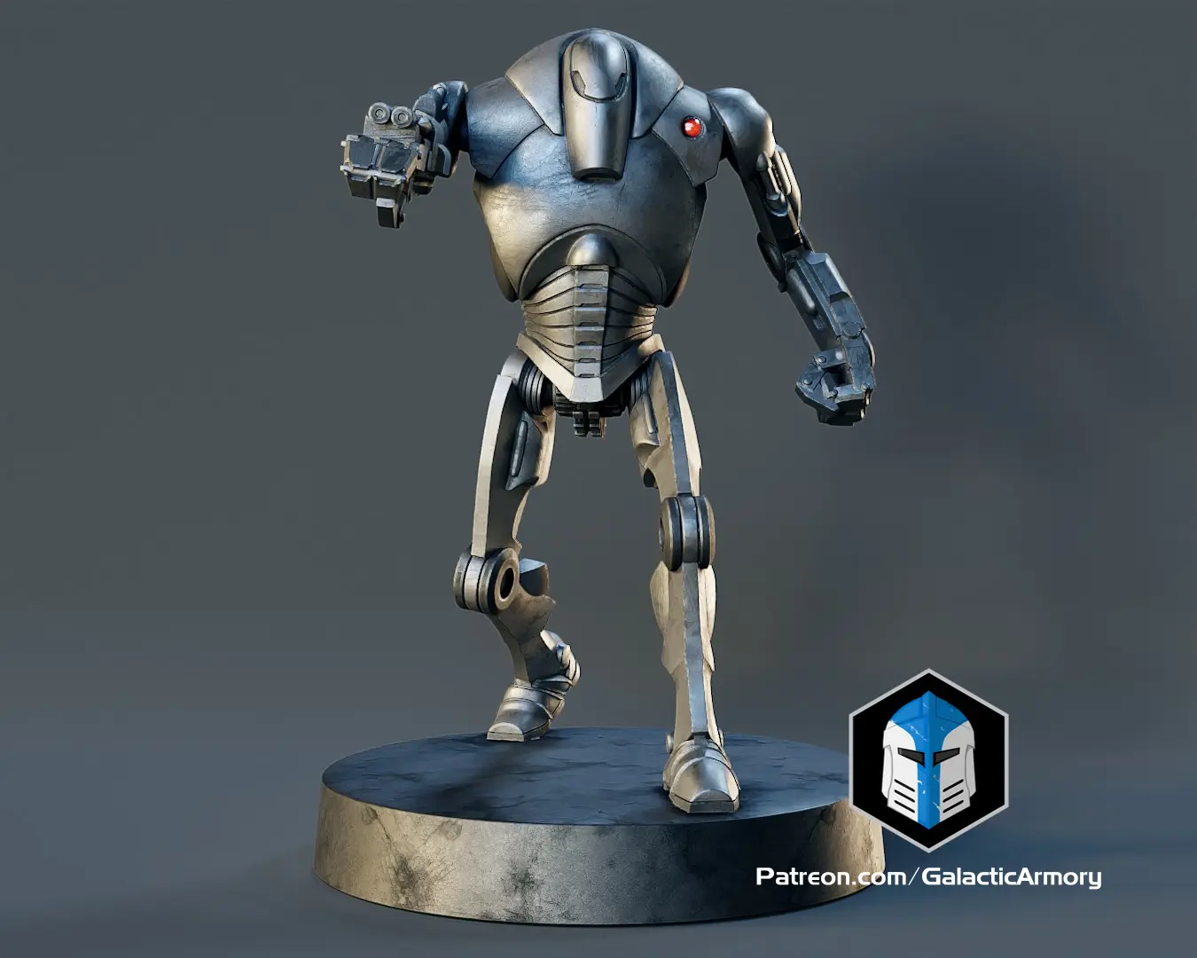 Droid Miniatures B2 Battle Droid Miniature - 3D model by Galactic Armory on Thangs