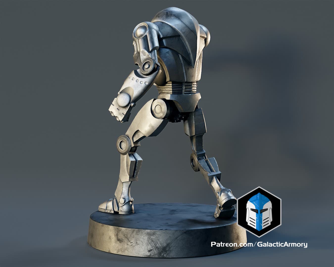 Droid Miniatures B2 Battle Droid Miniature - 3D model by Galactic Armory on Thangs