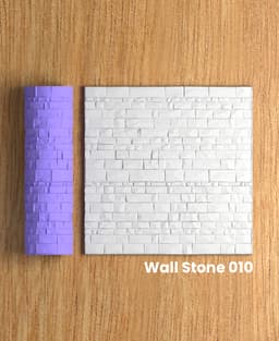 Collection Green | Wall Stone 010 | Polymer Clay Seamless Texture Roller 3d model