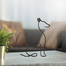 Dog Line Art, Modern, Minimalist 3d model