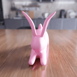 Bunny Figurine - Minimal Rabbit 3d model