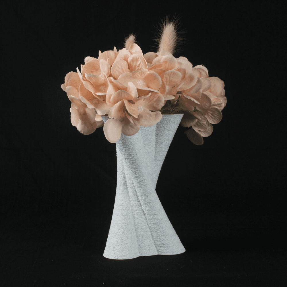 The Nova Vase STL 3D Print File, Home Decor Vase for Plants and Flowers 3d model