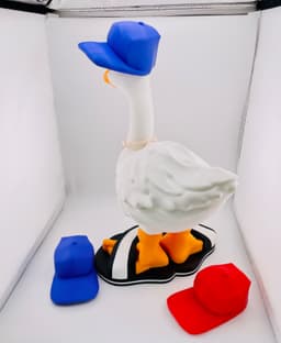 Slides & Sideways Cap Goose Gear for Porch Goose 3d model