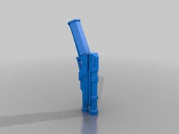 Dishonored 2 gun 3d model