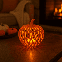 WEAVE PUMPKIN / AUTUMN DECOR / HALLOWEEN DECOR / VORONOI 3d model