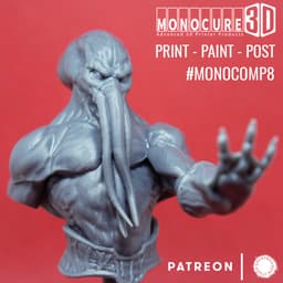 Mind Flayer / Illithid - Bust 3d model
