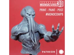 Mind Flayer / Illithid - Bust 3d model