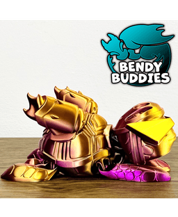 Speedle Turtle V1 / Tortoise Articulated / Print-in-Place Sea Creature / Cute Water Beast / Aqua Vil 3d model