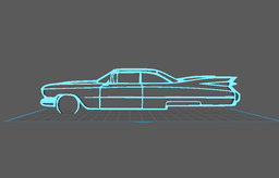 Lowrider - Wall Art 3d model