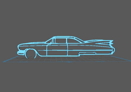 Lowrider - Wall Art 3d model