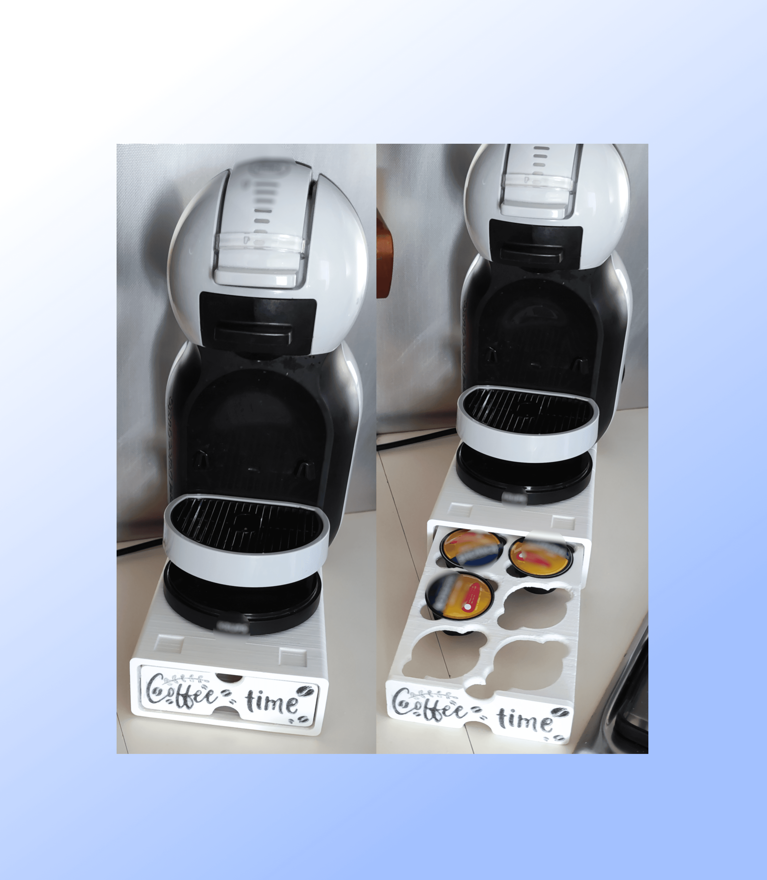 Coffee Pod Holder - Drawer style - Stackable - "Nescafè™ Dolce Gusto™" Pods - Remixable 3d model
