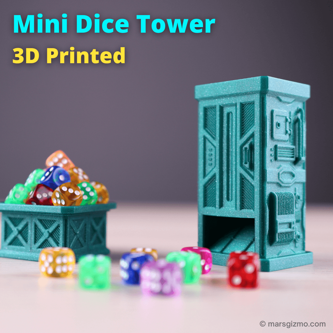 Mini Dice Tower & Base - Check it in my video: https://youtu.be/pNGN0pDm0H8

My website: https://www.marsgizmo.com - 3d model