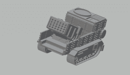 FHW: Mobile Tunnel Rat Rockets v1 (BoD) 3d model
