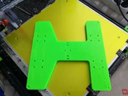 TRONXY P802 or ANET A8 holder bed 220x220 8mm full printed 3d model