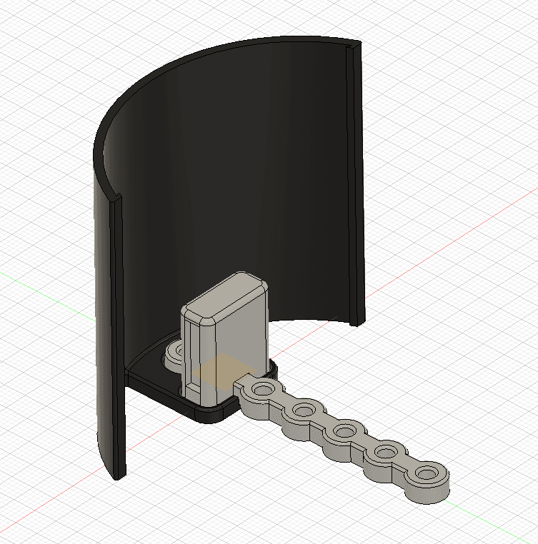 Refletor Defletor Mavic Mini- Mini SE 3d model
