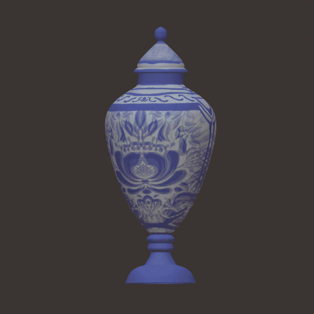 Fancy Vase 3d model