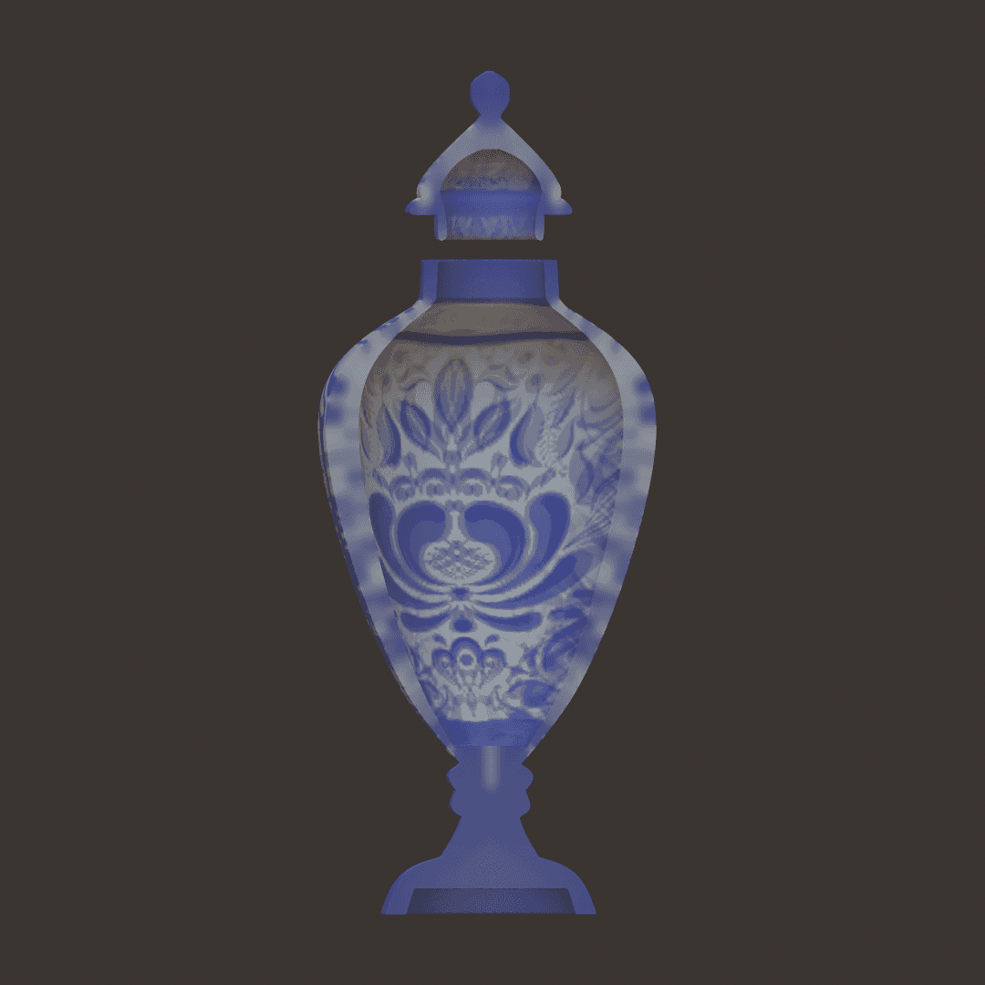 Fancy Vase 3d model