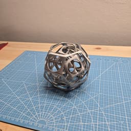 Truncated Octahedron Print in Place 3d model