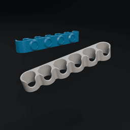 Magnetic whiteboard marker holder 3d model