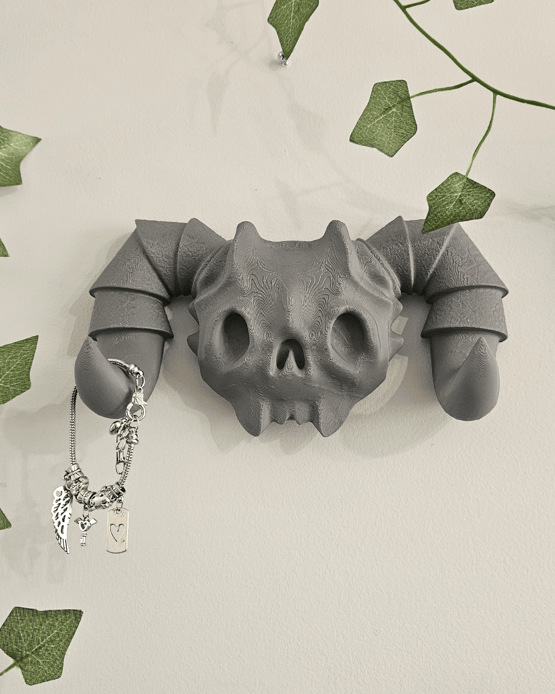 Demon Skull Wall Hook 3d model