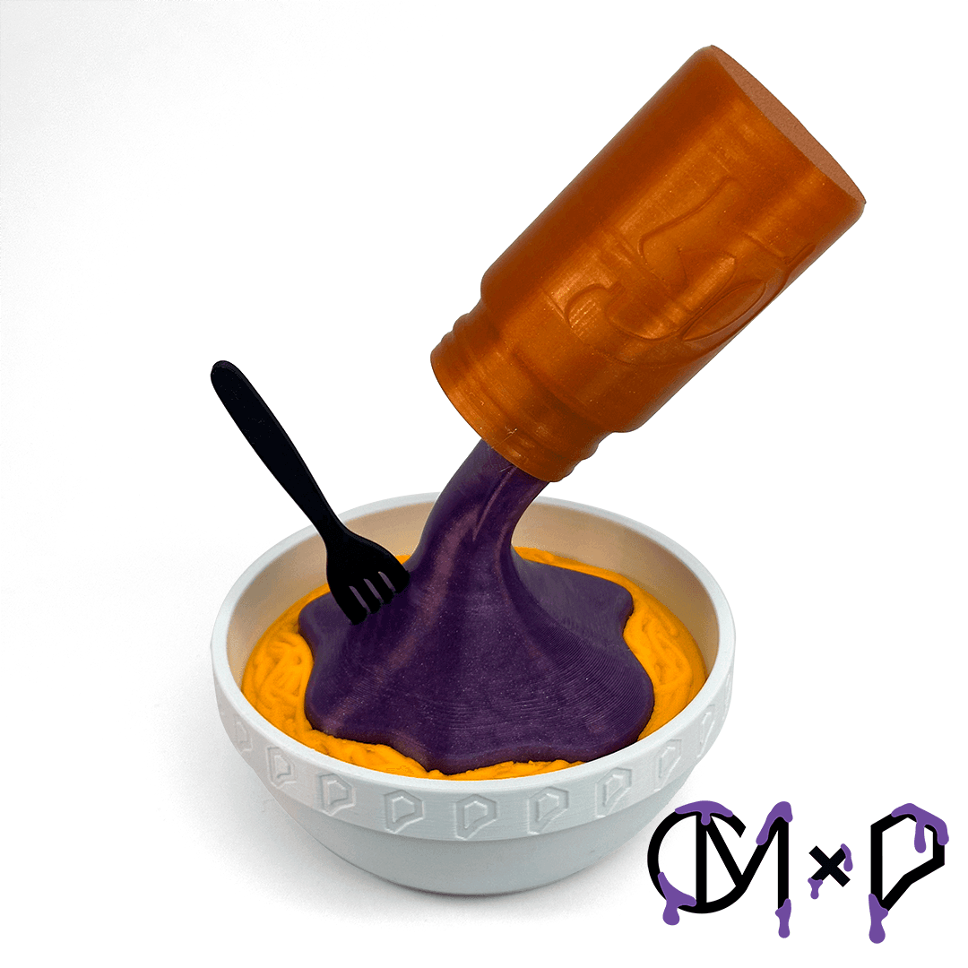Pasta Bowl Sculpture - Gloop x Protopasta 3d model