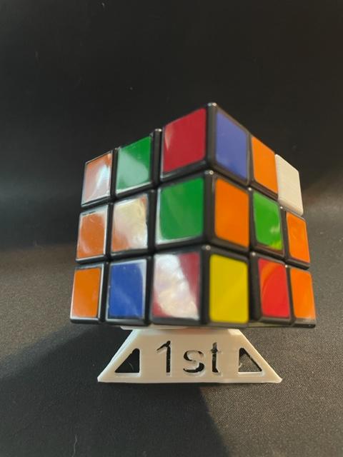Rubix Cube holder (1st place) 3d model