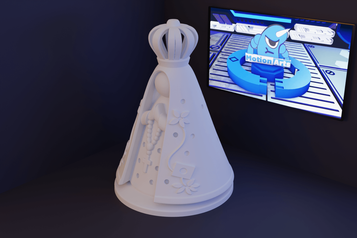 Nossa Senhora Aparecida.stl 3d model